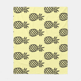 Tropical Modern Cute Dog Cat Pet Fleece Blanket フリースブランケット