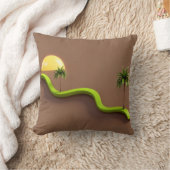 Tropical Modern Decorative Throw Pillow クッション (ブランケット)