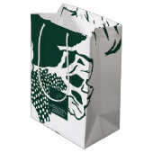 Tropical Modernism Bouquet Bag (Monochrome) ミディアムペーパーバッグ (裏面アングル)