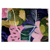 Tropical Modernism Gift Bag (Horizontal Edition) ラージペーパーバッグ (裏面)