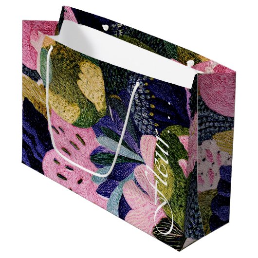 Tropical Modernism Gift Bag (Horizontal Edition) ラージペーパーバッグ (正面アングル)