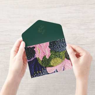 Tropical Modernism Gift Envelope オールインワン招待状