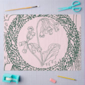 Tropical Modernism Gift Wrap  薄葉紙 (クラフト)