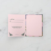 Tropical Modernism Greeting Card カード (内部)