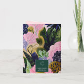 Tropical Modernism Greeting Card カード (裏面)