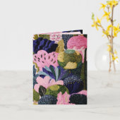 Tropical Modernism Greeting Card カード (黄色い花)