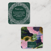 Tropical Modernism Thank You Card ノートカード (正面/裏面)