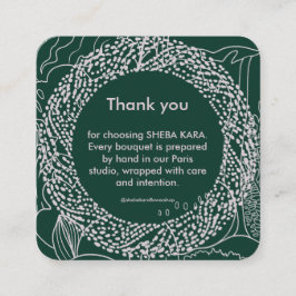 Tropical Modernism Thank You Card ノートカード