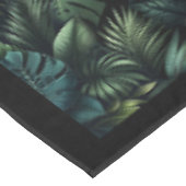 Tropical Monstera Botanical Green Jungle  テーブルクロス (アングル)