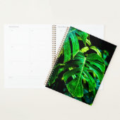 Tropical Monstera Glow – Jungle Leaf Photography プランナー手帳 (ディスプレー)
