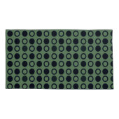 Tropical Monstera Jungle Botanical Reversible 枕カバー (裏面-左)