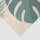 Tropical Monstera Leaf Botanical Serenity 薄葉紙 (詳細)