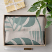 Tropical Monstera Leaf Botanical Serenity 薄葉紙 (ギフト)