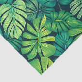 Tropical Monstera Leaves Jungle Pattern 薄葉紙 (詳細)