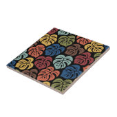 Tropical Monstera Pattern タイル (側面)