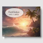 Tropical Morning Sunrise for Memorial Service  ゲストブック (正面)