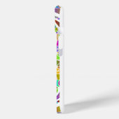 Tropical Mosaic – Blue & Gold Macaw Mandala Case-Mate iPhoneケース (裏面 / 左)