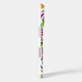 Tropical Mosaic – Blue & Gold Macaw Mandala Case-Mate iPhoneケース (裏面 / 右)