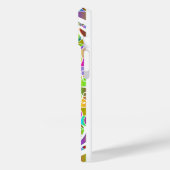 Tropical Mosaic – Blue & Gold Macaw Mandala Case-Mate iPhoneケース (裏面 / 左)