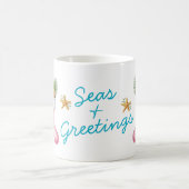 Tropical Nautical Holiday Mug コーヒーマグカップ (中央)
