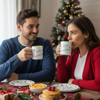 Tropical Nautical Holiday Mug コーヒーマグカップ