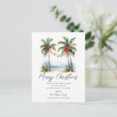 Tropical New Home Christmas Card 案内ポストカード (スタンド正面)