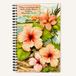 Tropical Notebook Proverbs 18:24 ノートブック
