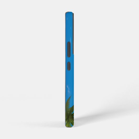 Tropical Ocean Island Sandy Beach Shore Samsung Galaxyケース (右側面)