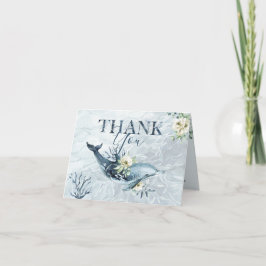 Tropical Ocean Sea life Thank You Note Cards サンキューカード