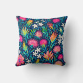 tropical ohia lehua and plumeria クッション (裏面)