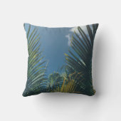 TROPICAL PALM LEAVES クッション (裏面)