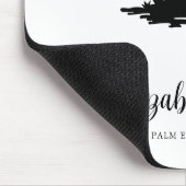 Tropical Palm Tree Coastal Personalized マウスパッド (コーナー)