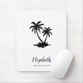 Tropical Palm Tree Coastal Personalized マウスパッド (マウス)