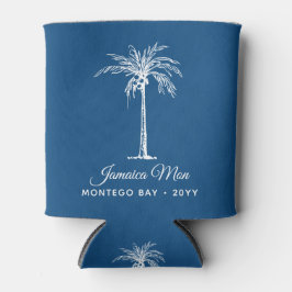 Tropical Palm Tree Personalized 缶クーラー
