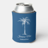 Tropical Palm Tree Personalized 缶クーラー (缶裏面)