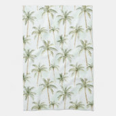 Tropical Palm Trees キッチンタオル (縦)