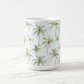 Tropical Palm Trees コーヒーマグカップ (中央)