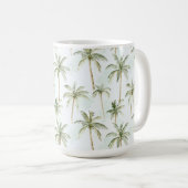 Tropical Palm Trees コーヒーマグカップ (正面右)