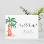 Tropical Palm Trees Moving Announcement 案内状 (スタンド正面)