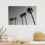 Tropical Palm Trees Poster,Print ポスター (キッチン)