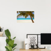 Tropical Paradise Beach ポスター (ホームオフィス)