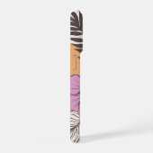 Tropical Paradise Botanical Art, Boho Wall Art  iPhoneケース (右側面)