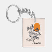 Tropical Paradise Island キーホルダー (正面左)
