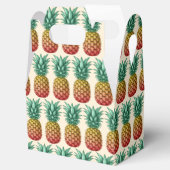 Tropical party with retro pineapple フェイバーボックス (オープン)