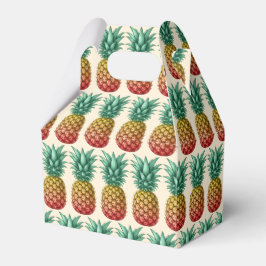 Tropical party with retro pineapple フェイバーボックス