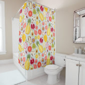 Tropical Pattern Shower Curtain シャワーカーテン (インサイチュ)