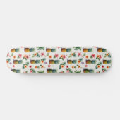 Tropical Pattern Skateboard スケートボード (横)