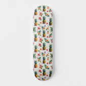 Tropical Pattern Skateboard スケートボード (正面)