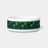 Tropical personalized Pet Bowl ボウル (左)