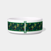 Tropical personalized Pet Bowl ボウル (裏面)